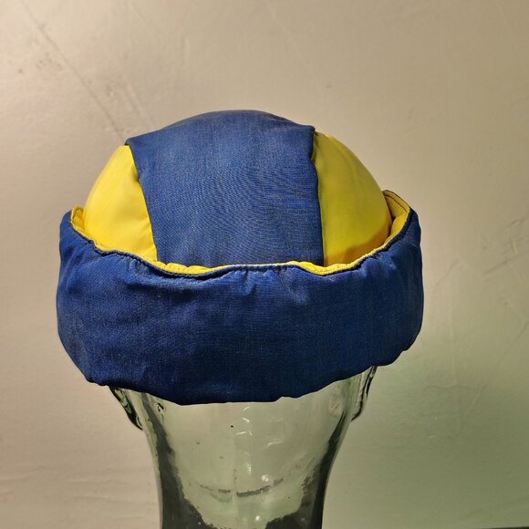 VINTAGE REI Hat Cap Duck Bill Neck Flap Winter Expedition Insulated Puffer 80s - Picture 9 of 16